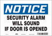 Safety Sign 7 in x 10 in Vinyl