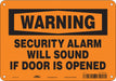 Safety Sign 7 in x 10 in Aluminum