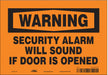 Safety Sign 7 in x 10 in Vinyl
