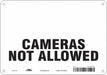 Safety Sign 7 in x 10 in Aluminum