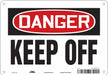 Safety Sign 7 in x 10 in Aluminum