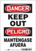 Safety Sign 10 inx7 in Vinyl