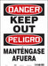Safety Sign 14 in x 10 in Vinyl