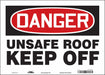 Safety Sign 10 in x 14 in Vinyl