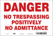 Safety Sign 7 in x 10 in Vinyl