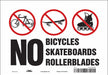 Safety Sign 7 in x 10 in Vinyl
