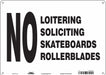 Safety Sign 10 in x 14 in Polyethylene