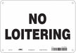 Safety Sign 7 in x 10 in Aluminum