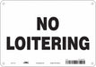 Safety Sign 7 in x 10 in Polyethylene