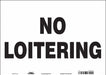 Safety Sign 10 in x 14 in Vinyl