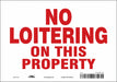 Safety Sign 7 in x 10 in Vinyl