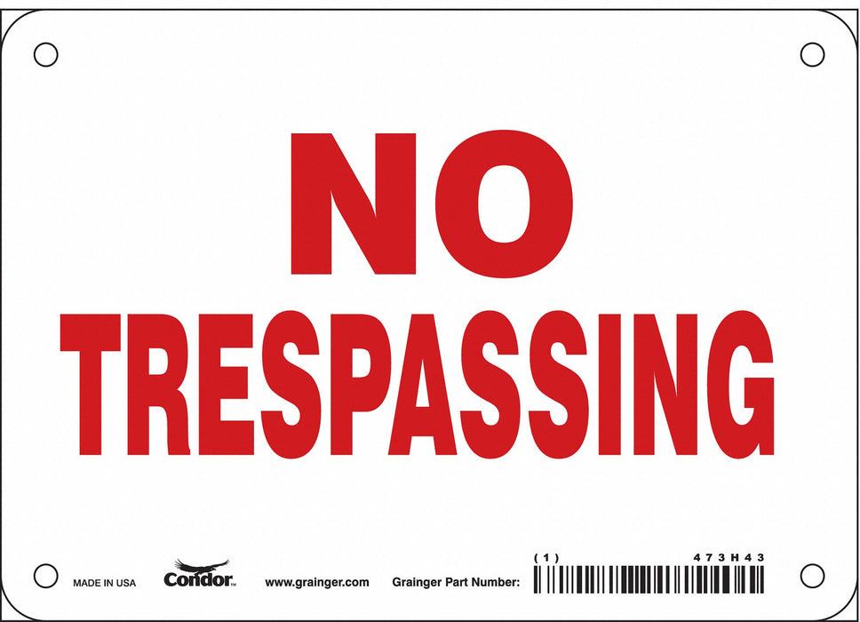 Safety Sign 7 inx10 in Vinyl
