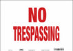 Safety Sign 10 in x 14 in Vinyl