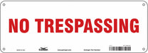 Safety Sign 5 in x 14 in Aluminum
