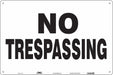 Safety Sign 24 in x 36 in Aluminum