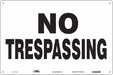 Safety Sign 24 in x 36 in Polyethylene