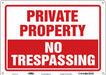 Safety Sign 10 inx14 in Polyethylene