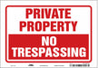Safety Sign 7 inx10 in Vinyl