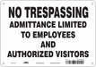 Safety Sign 7 in x 10 in Aluminum