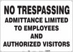 Safety Sign 20 in x 28 in Aluminum