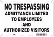 Safety Sign 7 in x 10 in Polyethylene