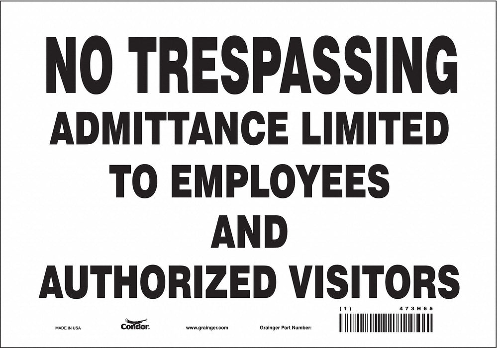 Safety Sign 7 inx10 in Vinyl