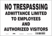 Safety Sign 7 inx10 in Vinyl