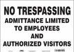 Safety Sign 10 in x 14 in Vinyl