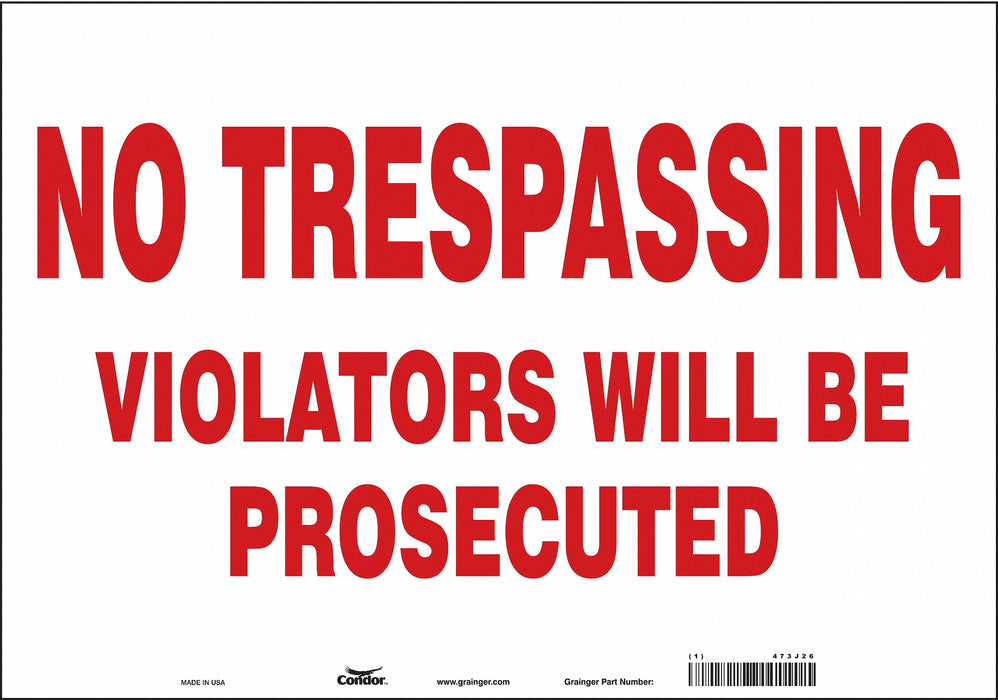 Safety Sign 14 inx20 in Vinyl