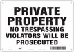 Safety Sign 7 in x 10 in Polyethylene