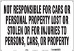 Safety Sign 14 in x 20 in Polyethylene