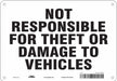 Safety Sign 7 in x 10 in Polyethylene