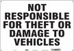 Safety Sign 14 in x 20 in Polyethylene