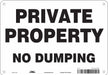 Safety Sign 7 in x 10 in Polyethylene