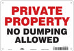 Safety Sign 7 in x 10 in Polyethylene