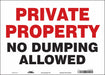 Safety Sign 10 inx14 in Vinyl