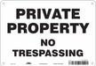 Safety Sign 7 in x 10 in Aluminum
