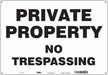 Safety Sign 14 in x 20 in Polyethylene