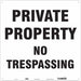 Safety Sign 18 in x 18 in Polyethylene
