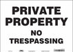 Safety Sign 10 inx14 in Vinyl