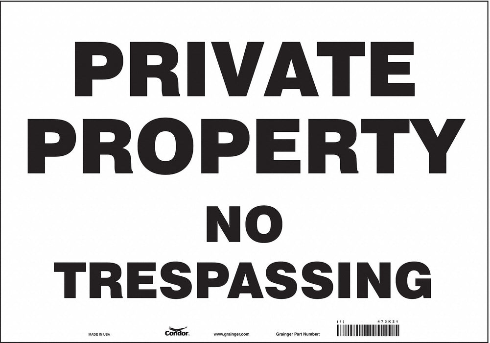 Safety Sign 14 in x 20 in Vinyl