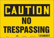Safety Sign 7 in x 10 in Vinyl