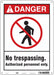 Safety Sign 14 in x 10 in Aluminum