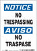 J7002 Safety Sign 7 in x 5 in Vinyl