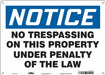 Safety Sign 10 in x 14 in Aluminum