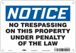 Safety Sign 7 in x 10 in Polyethylene