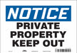 Safety Sign 7 inx10 in Vinyl