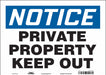 Safety Sign 10 in x 14 in Vinyl