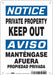 Safety Sign 10 inx7 in Aluminum