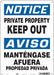 Safety Sign 14 in x 10 in Polyethylene